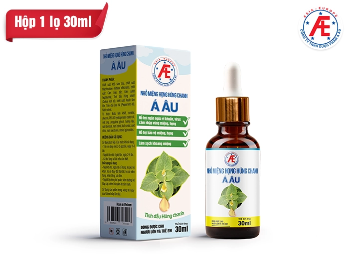 NHỎ MIỆNG HỌNG HÚNG CHANH Á ÂU